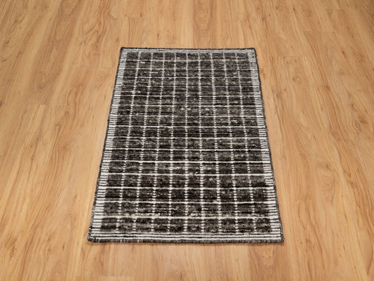 Shades of Brown Modern Plain Decor Box Design Rug