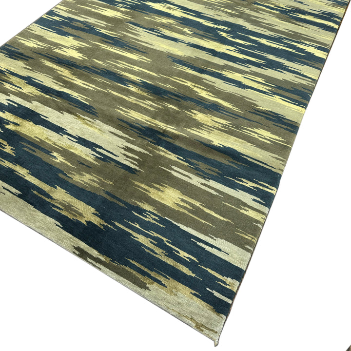 Tibetan Silk And Wool Rug