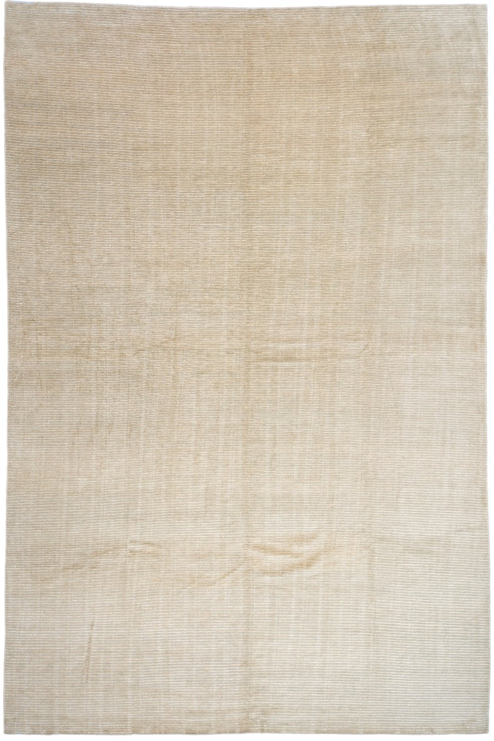 Handmade Tibetan Silk And Wool Rug