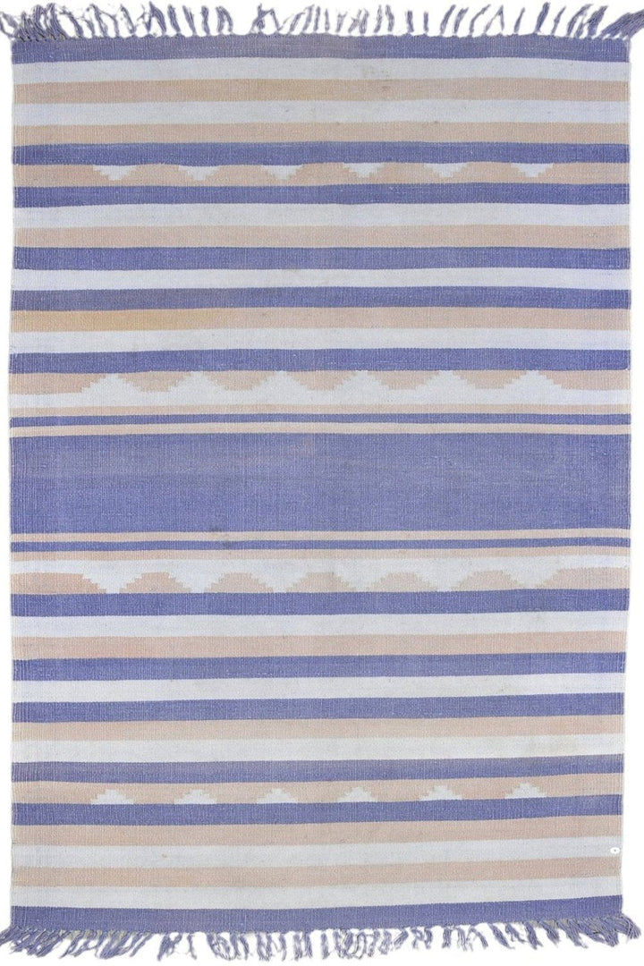 Vintage Moroccan Flatweave Kilim Rug