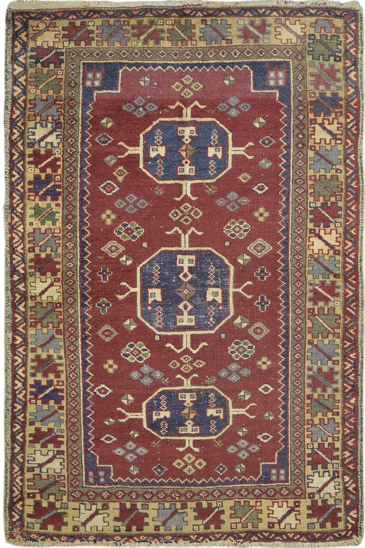 Persian Old Kazak Vintage Rug
