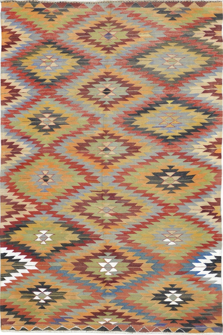 Old Turkish Kilim Rug