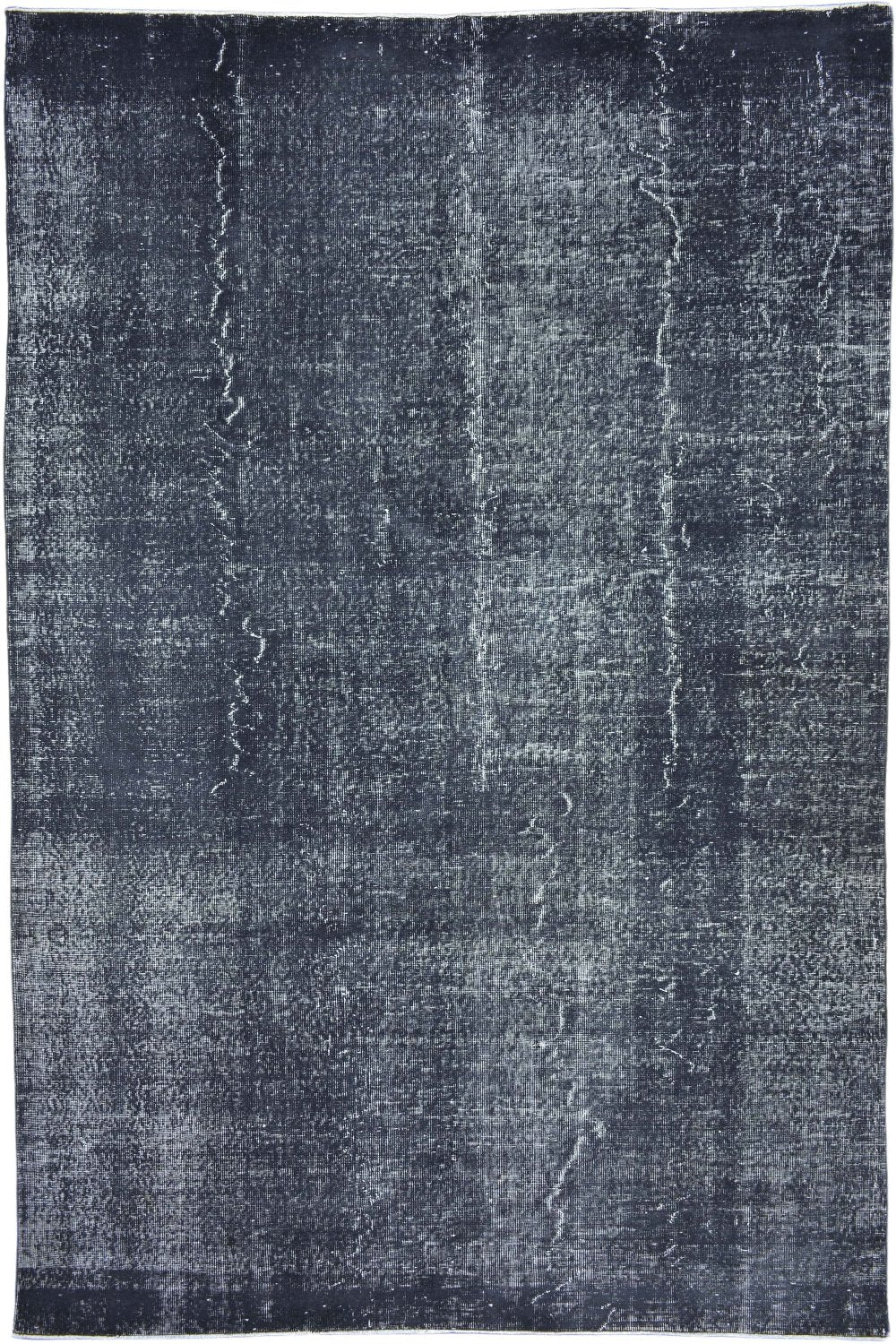 Turkish Vintage Over Dyed Rug