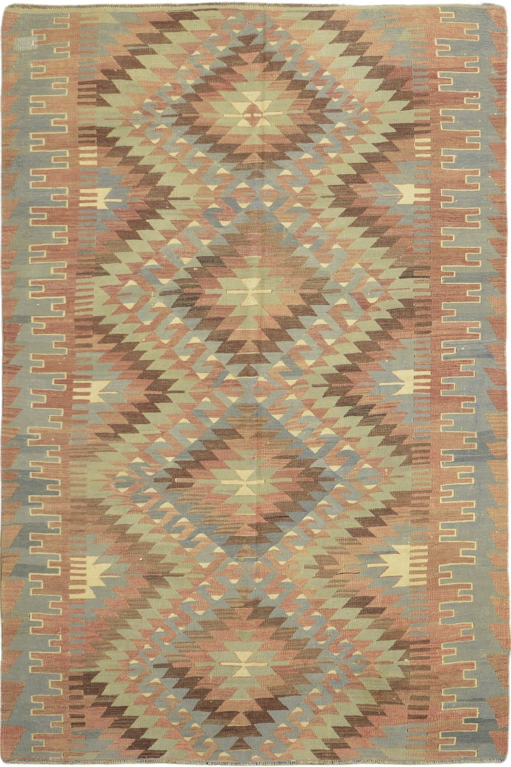 Turkish Flatweave Kilim Rug

