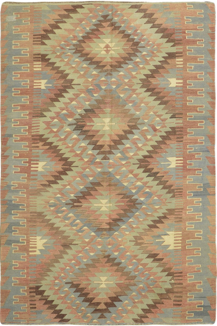 Turkish Flatweave Kilim Rug

