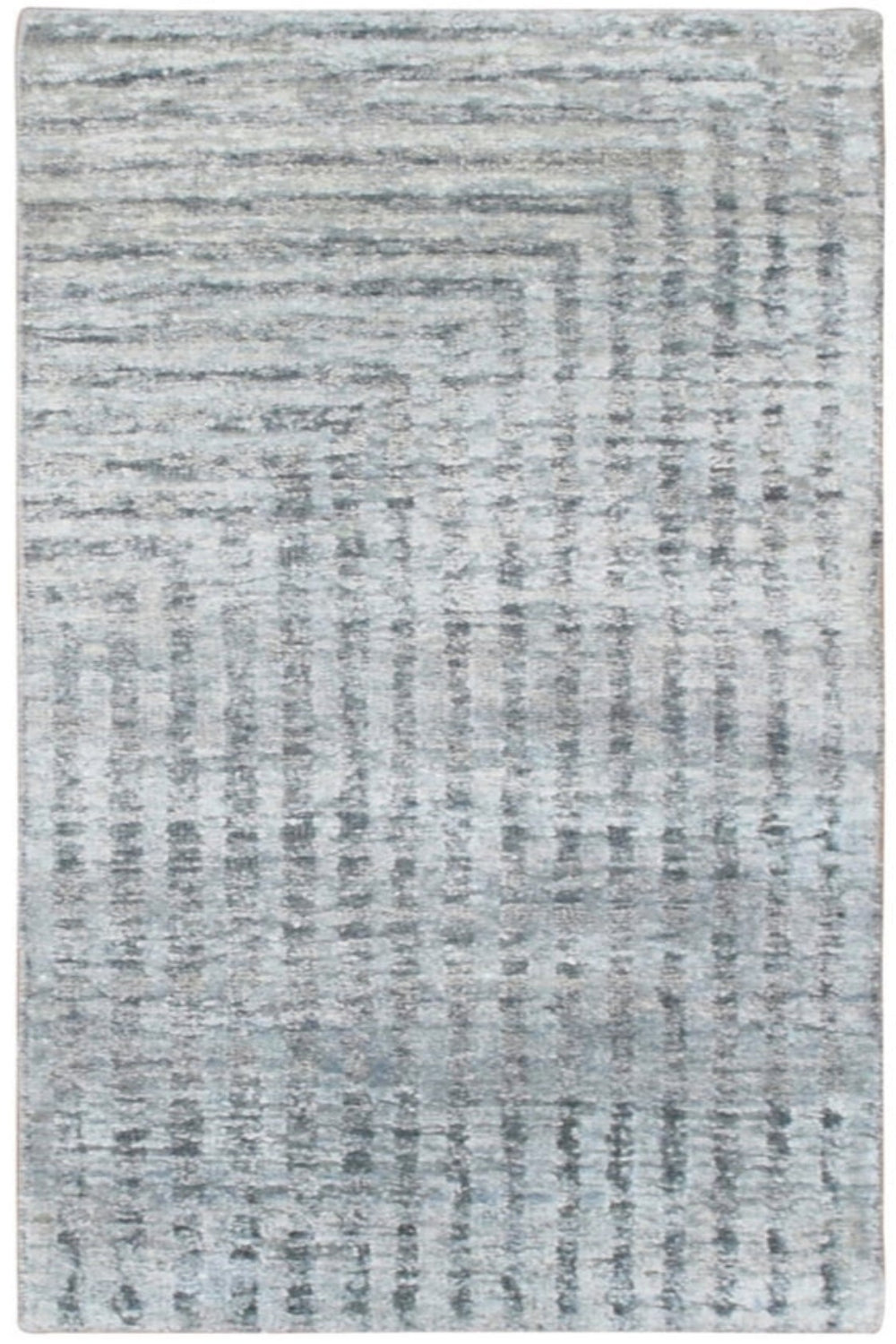 Misty Gray Modern Design Rug