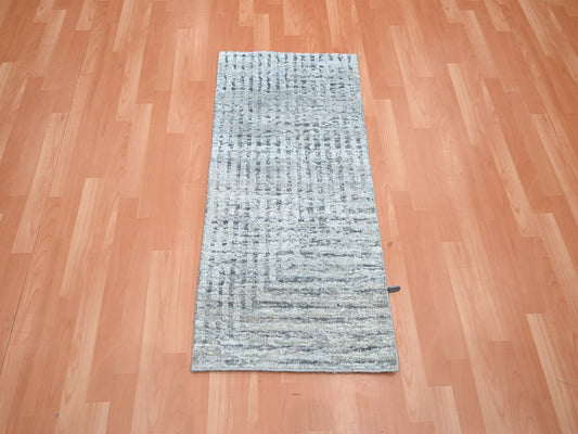 Misty Gray Modern Design Rug