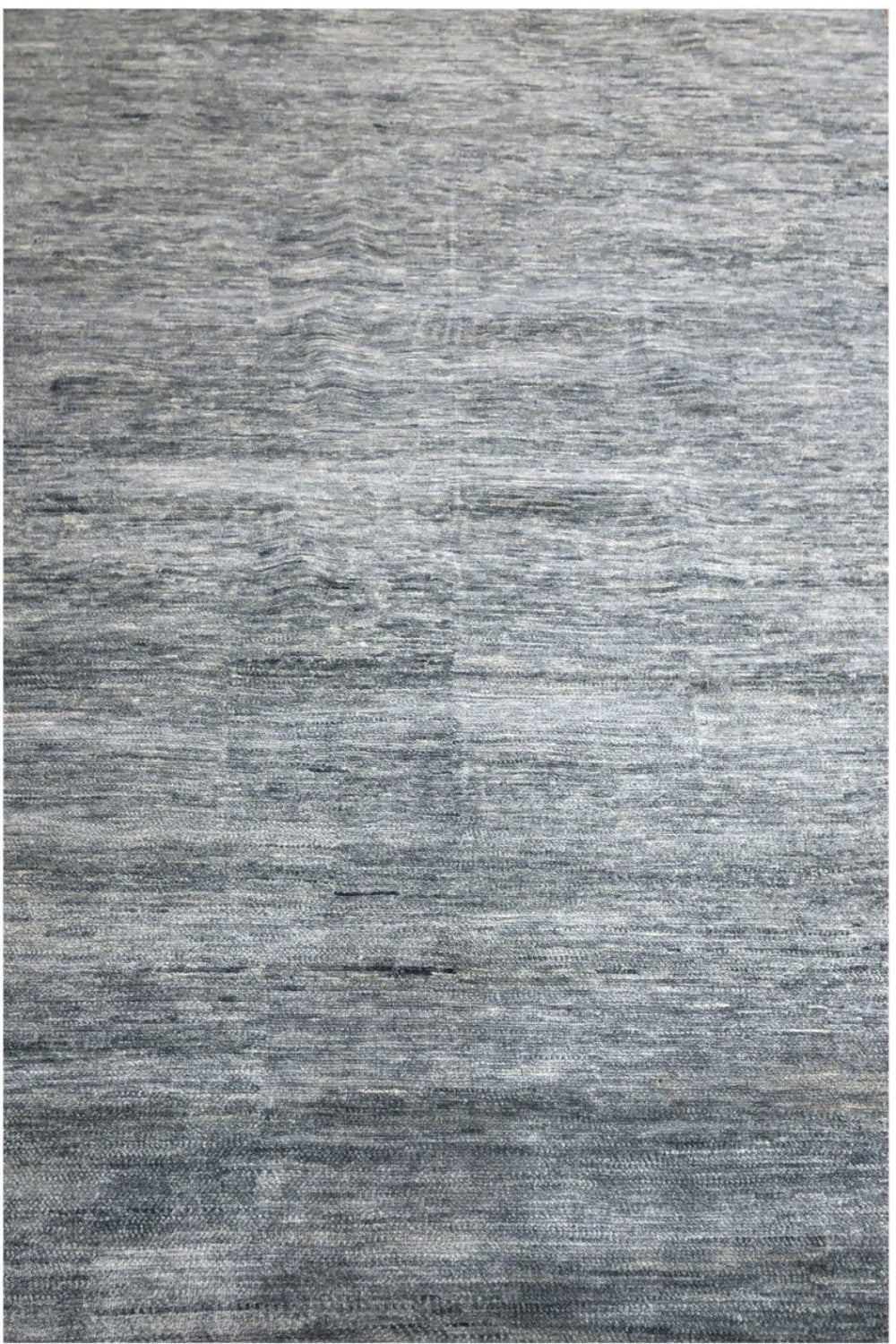 Hand-Knotted shades of gray rug