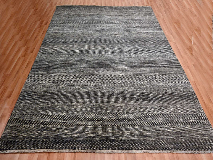 Hand-Knotted Mocha Brown Oriental rug