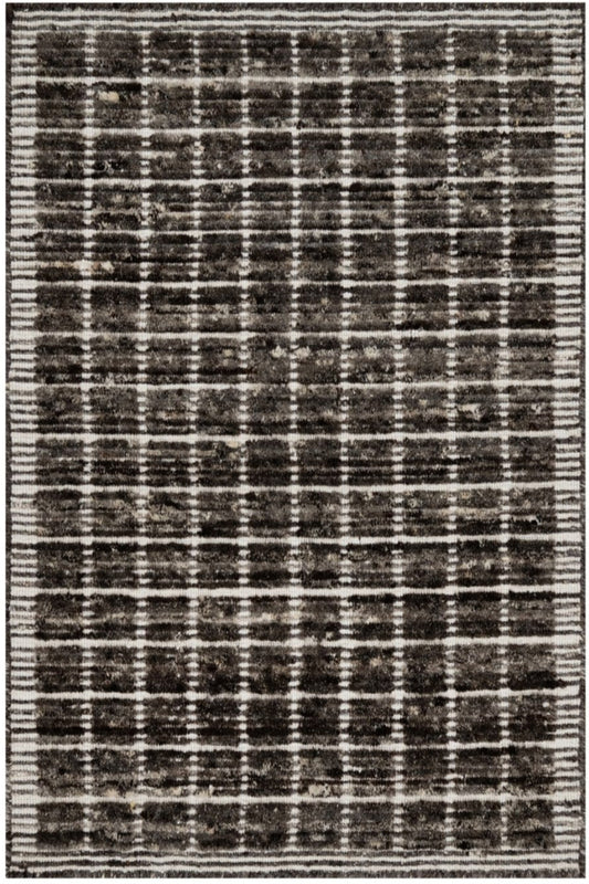 Shades of Brown Modern Plain Decor Box Design Rug