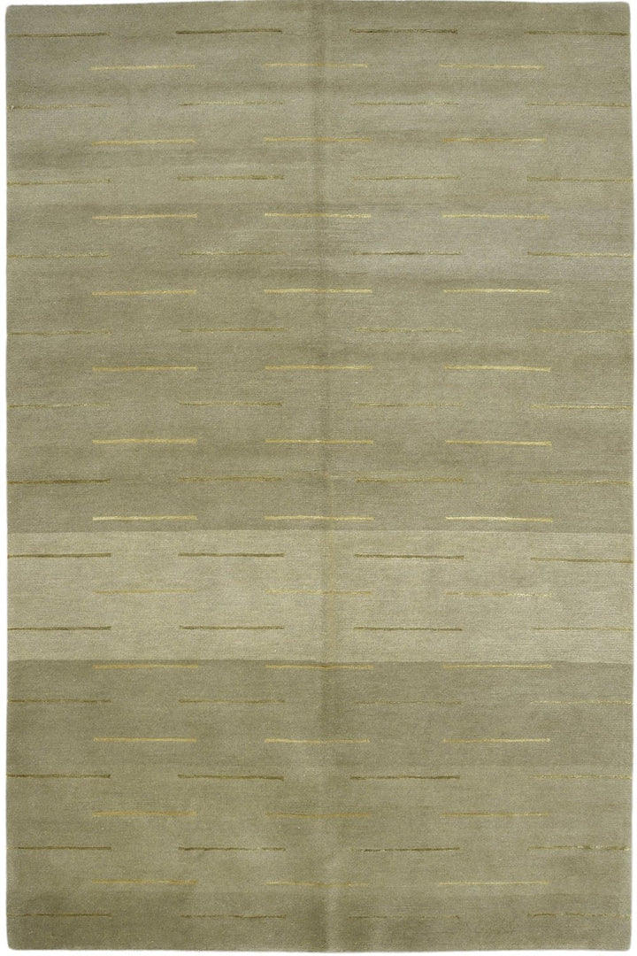 Modern Silk And Wool Rug