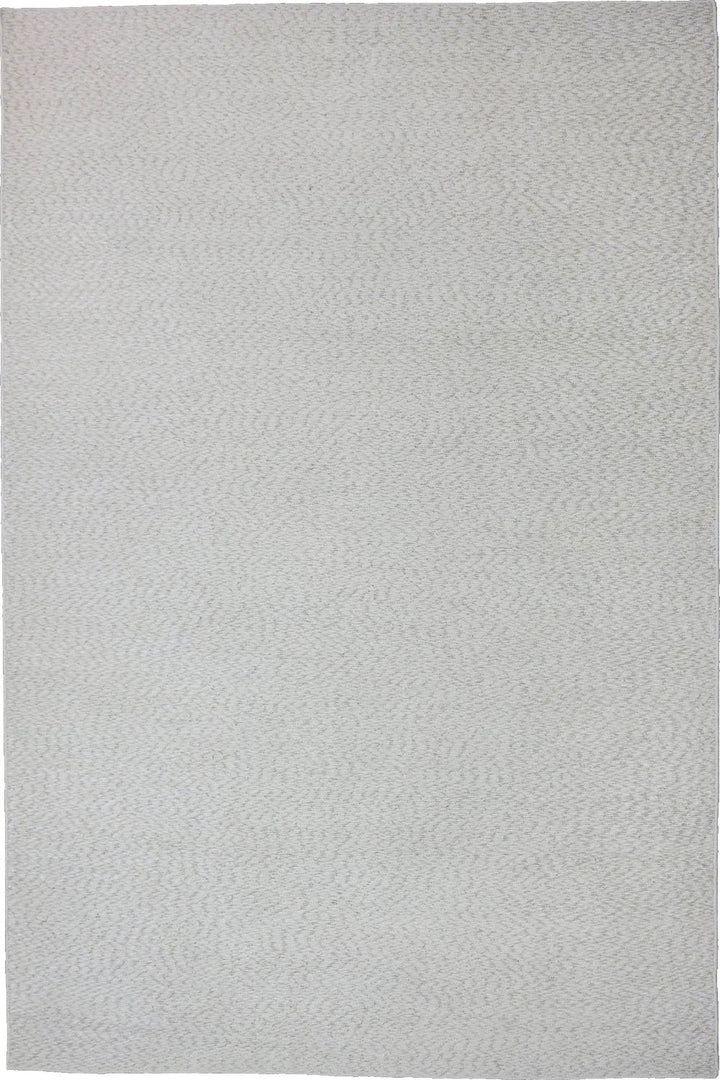Hand Woven Neutral Jute Area Rug in White