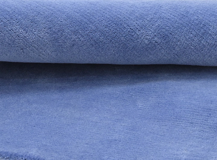 Placid Blue area rug texture detail