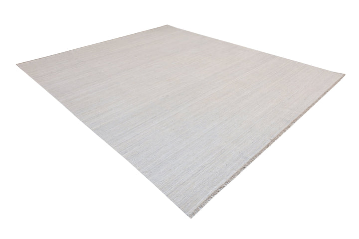 Hand Knotted Afghani Kilim Rug in neutral 
